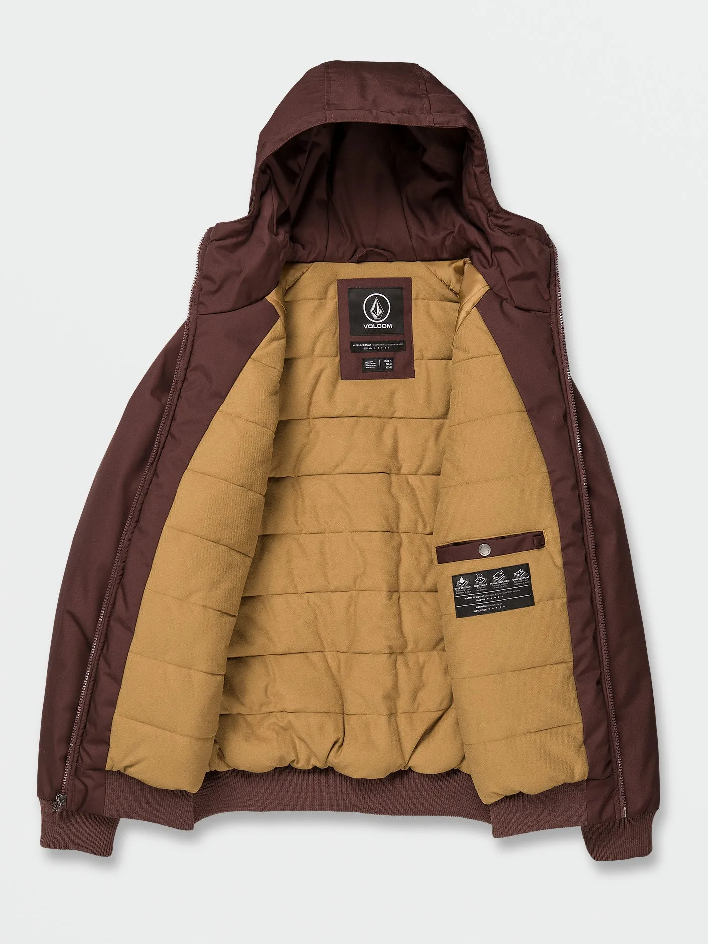 Hernan 5K Jacket - Mahogany