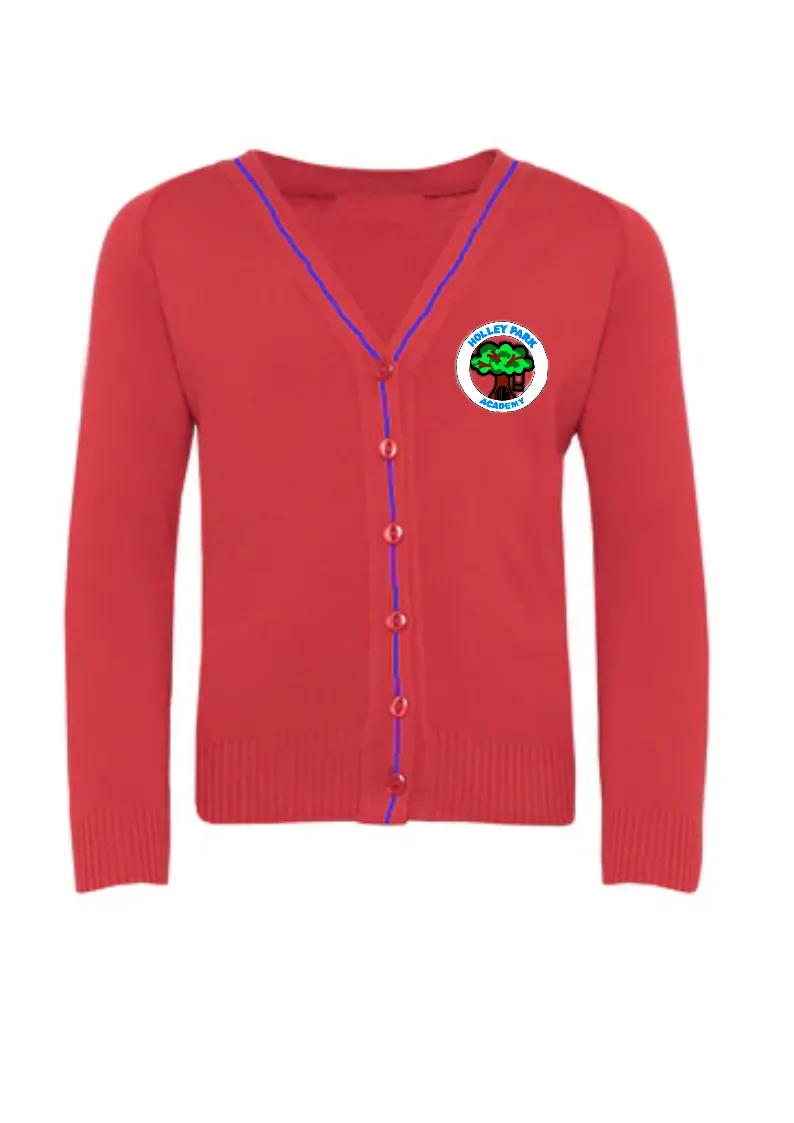 Holley Park Academy Red Cardigan (School Council Only)