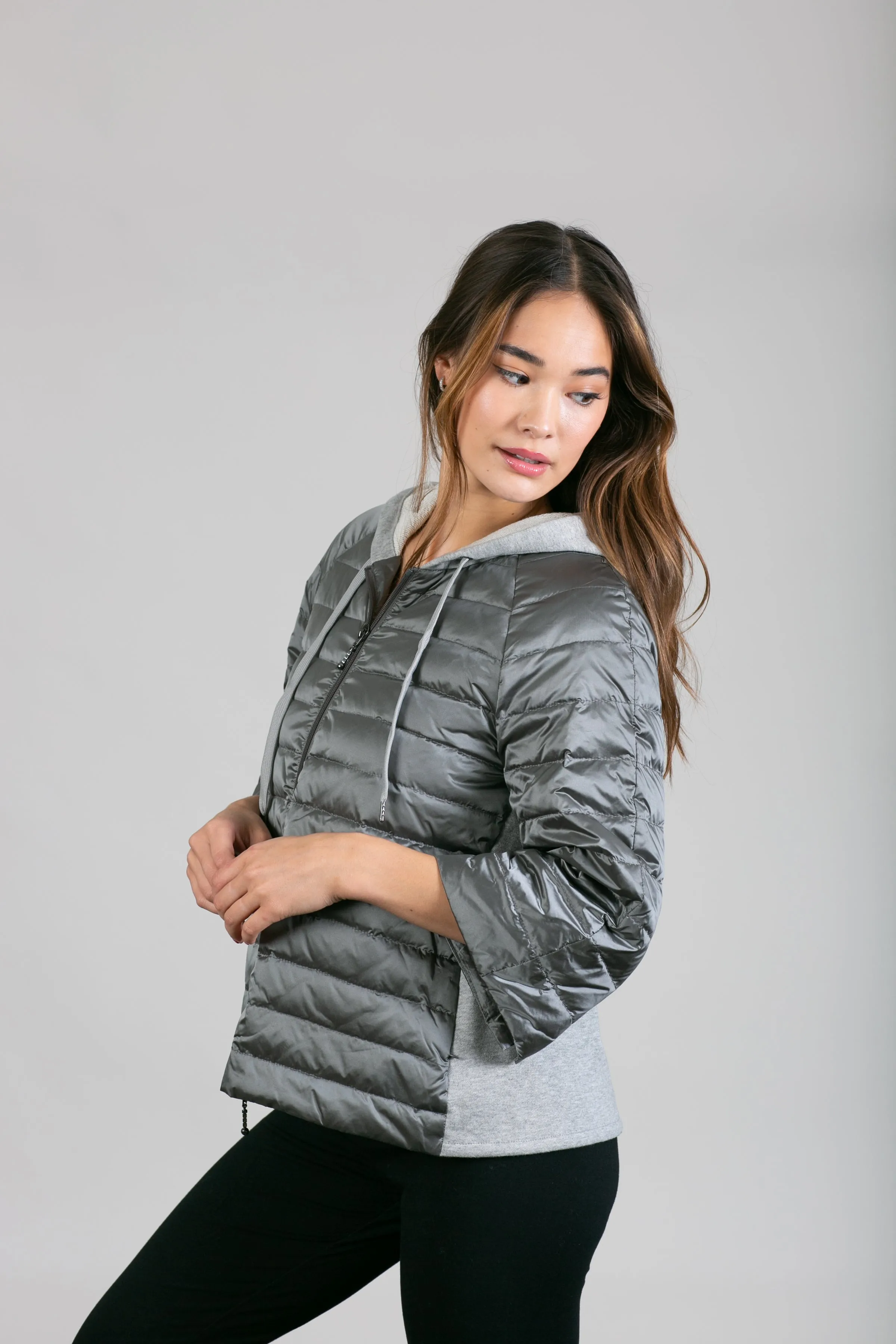 Hooded Flare Jacket