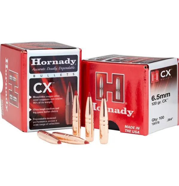 HORNADY .284 7MM CAL 154 GRAIN INTERBOND PROJECTILES 100 PACK