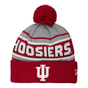 Indiana Hoosiers Wordmark Stripe Knit Hat