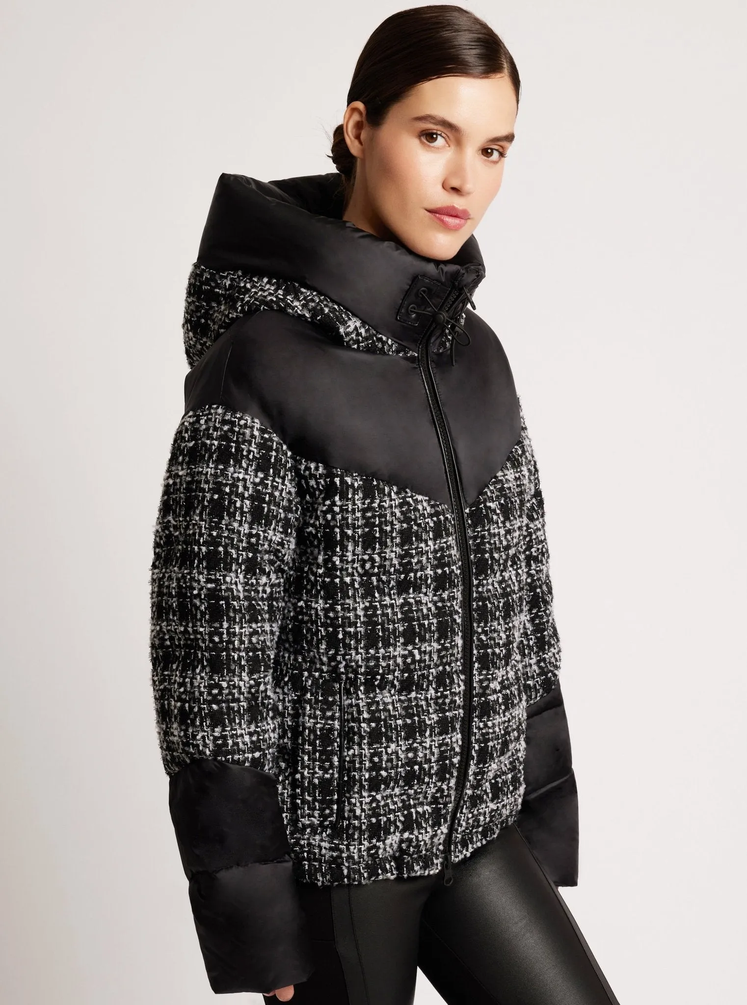 Irina Boucle Puffer Down-Filled