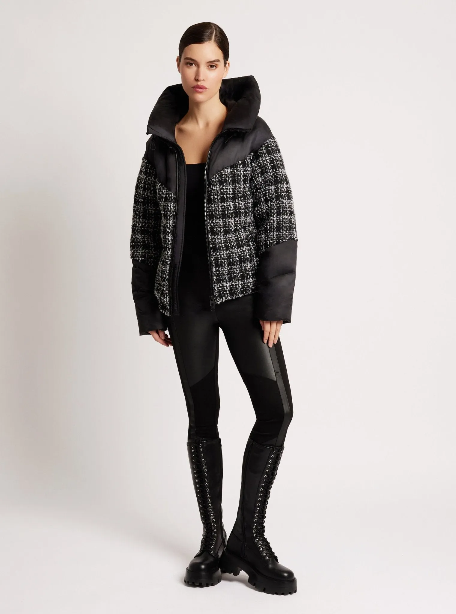 Irina Boucle Puffer Down-Filled