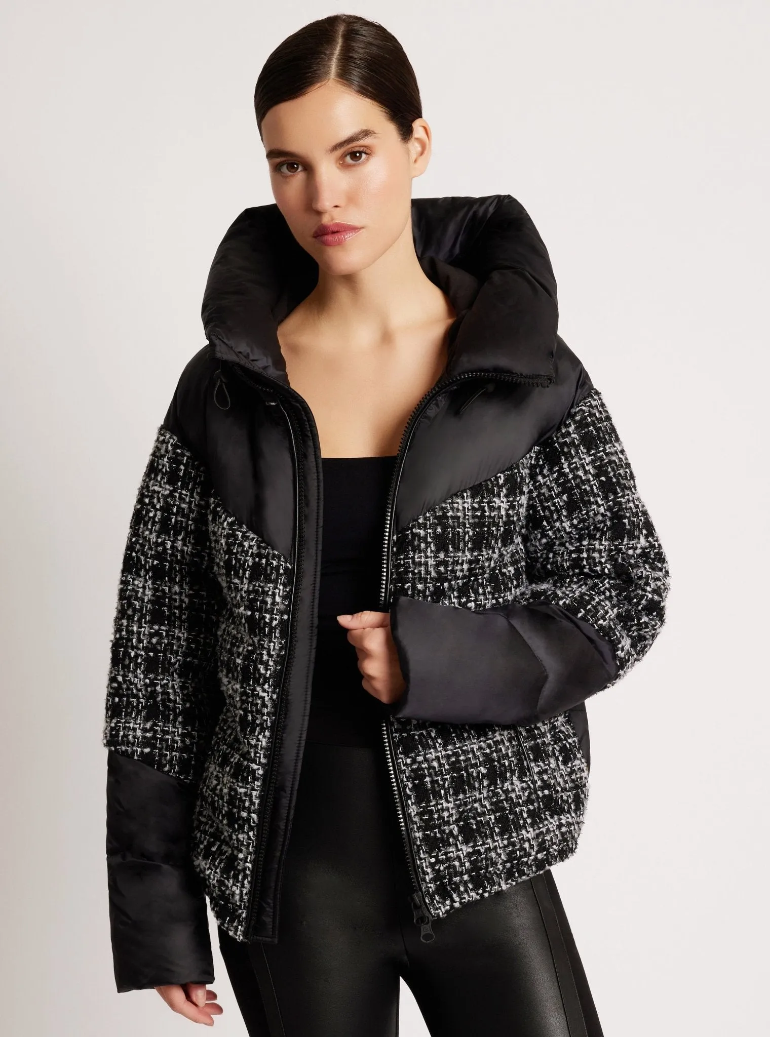 Irina Boucle Puffer Down-Filled