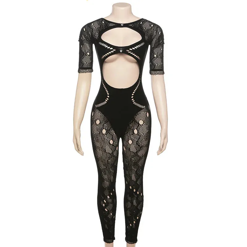 Jada Mesh Jumsuit