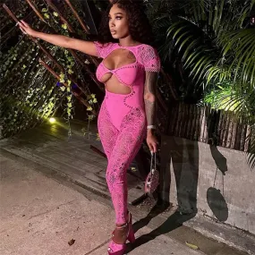 Jada Mesh Jumsuit