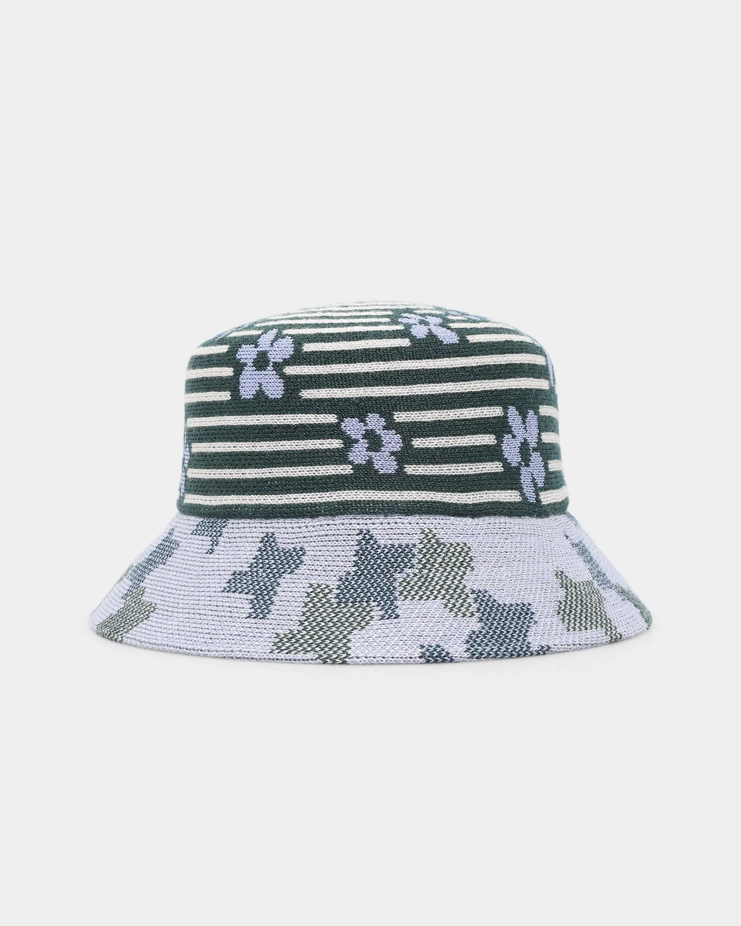 Kangol Nature Flip Lahinch Bucket Hat Iced Lilac/Pine