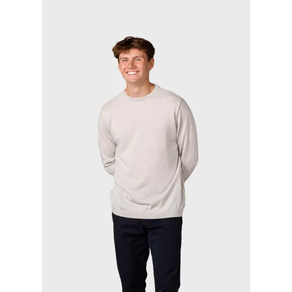 Klitmøller Basic Merino Knit (pastel grey)