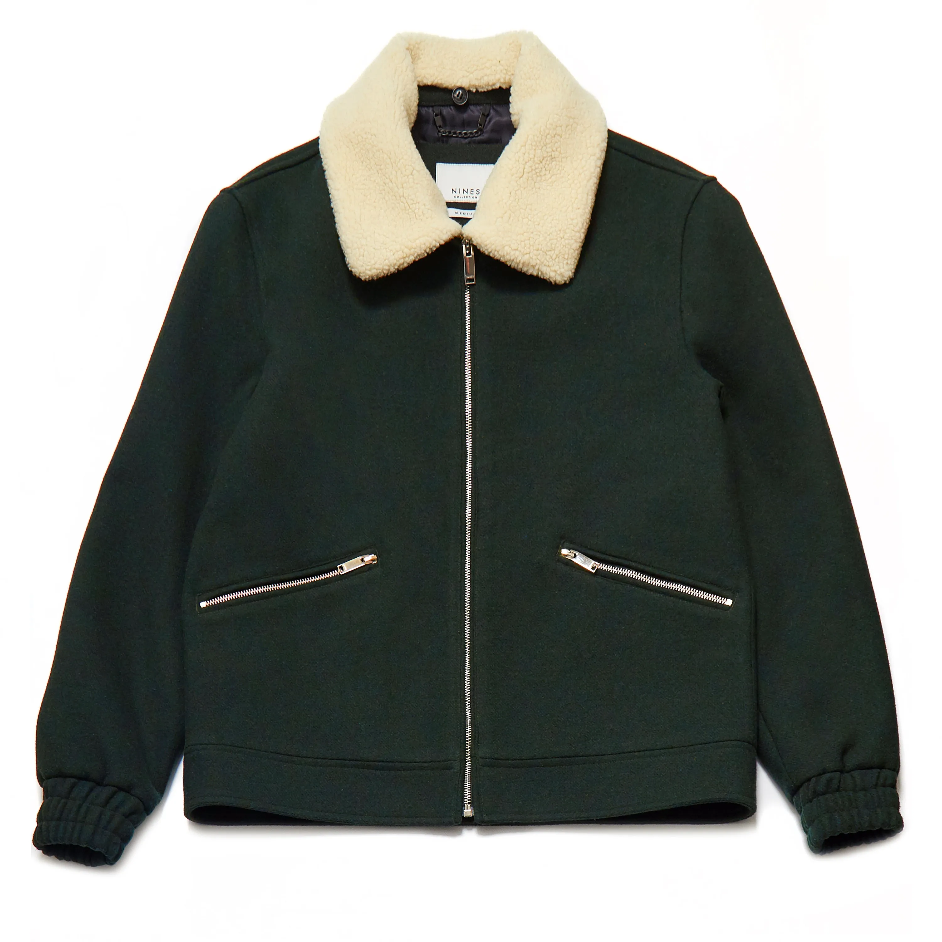 Lanai Sherpa Collar Bomber Jacket