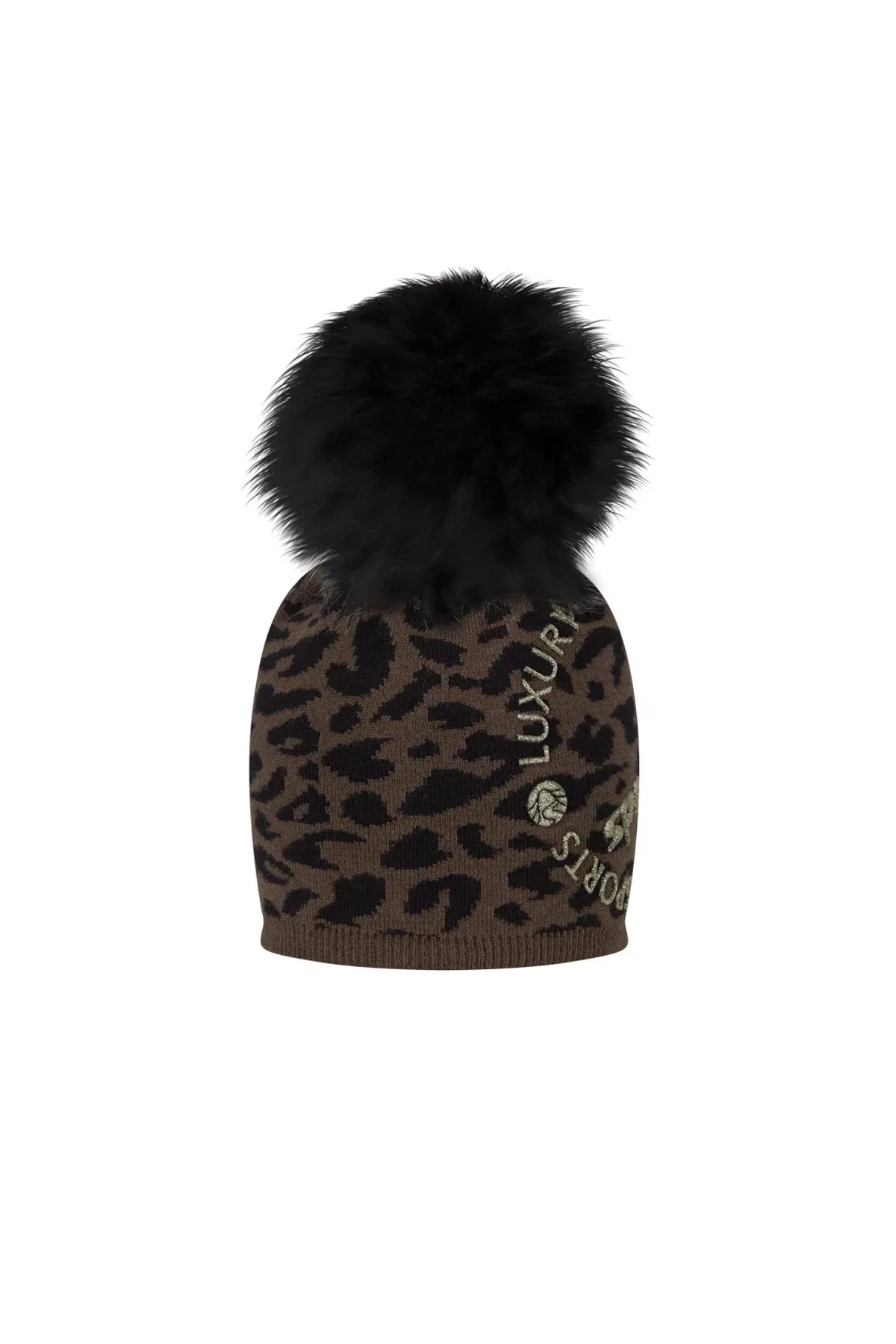 Leopard Beanie