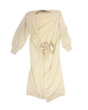 Little Mistress Cream Longline Cardigan