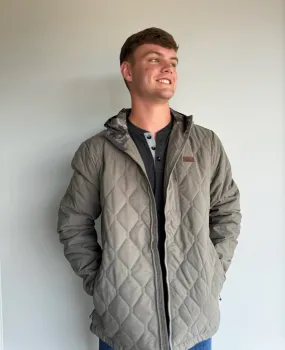 Marsh Barnwell Puff Jacket in Rock