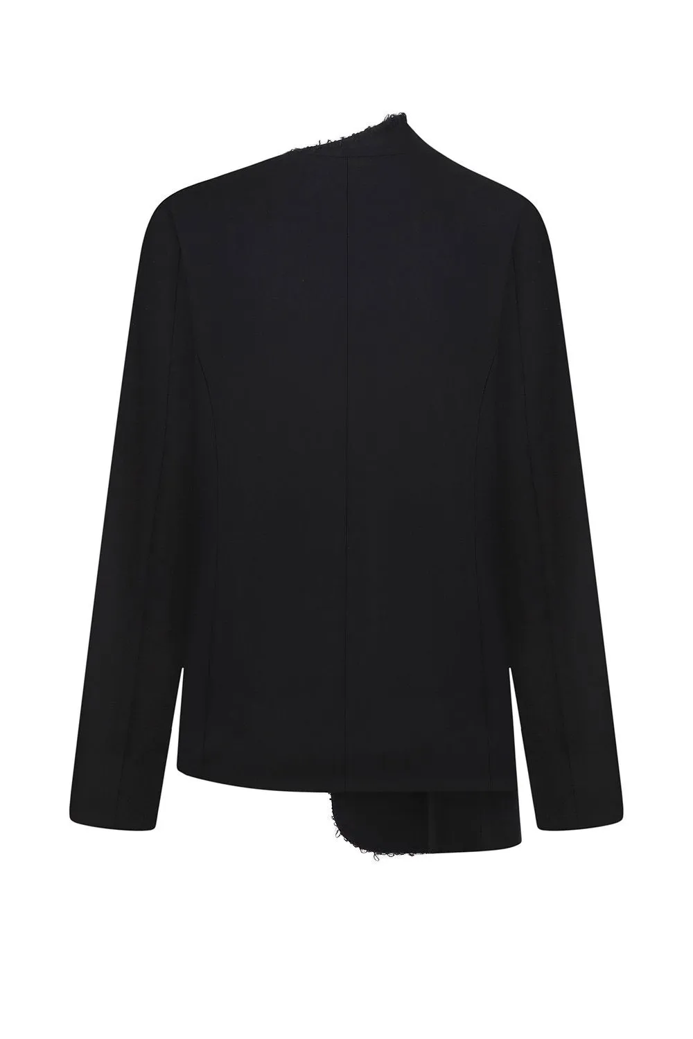 Mohair Edge Black Blazer by INNNA