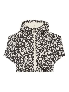 Moncler   Maisha lettering printed nylon jacket 