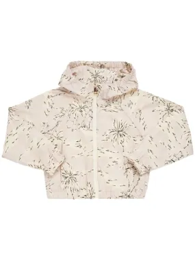 Moncler   Sphere palms printed nylon jacket 