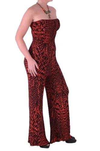 Monica Fusion Print Palazzo Trousers