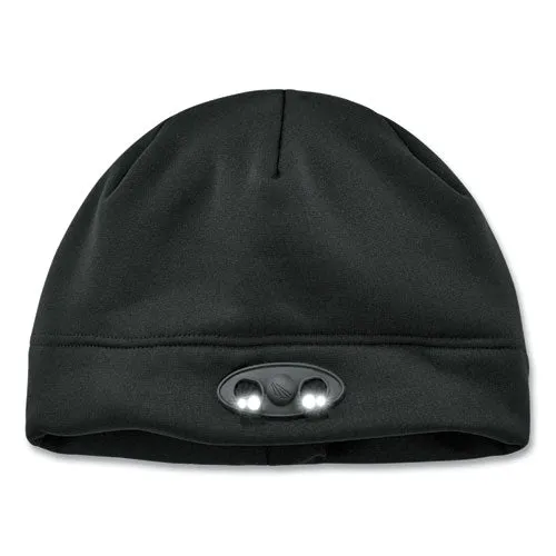 N-ferno 6804 Skull Cap Winter Hat With Led Lights, One Size Fits Mosts, Black, Ships In 1-3 Business Days