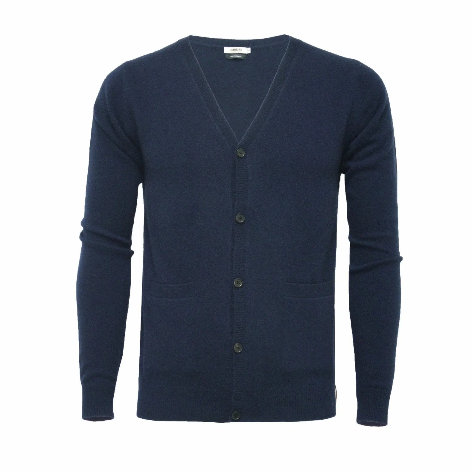 Navy Cashmere Cardigan