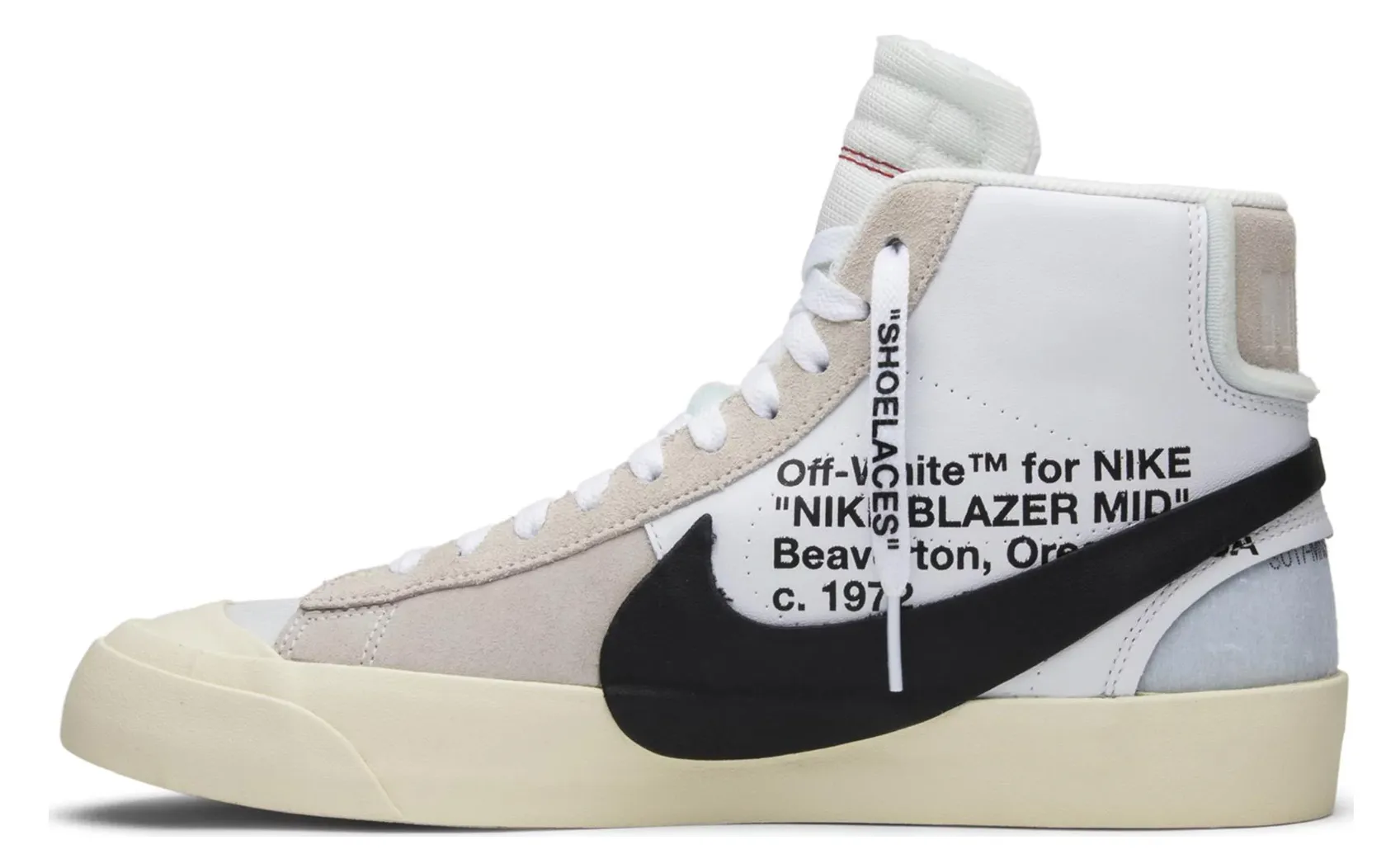 NIKE BLAZER MID OFF-WHITE