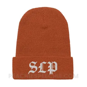 Old English SLP Waffle Beanie