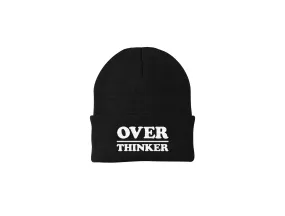 Overthinker - Embroidered Winter Beanie