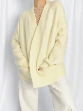 Pastel Yellow Cardigan