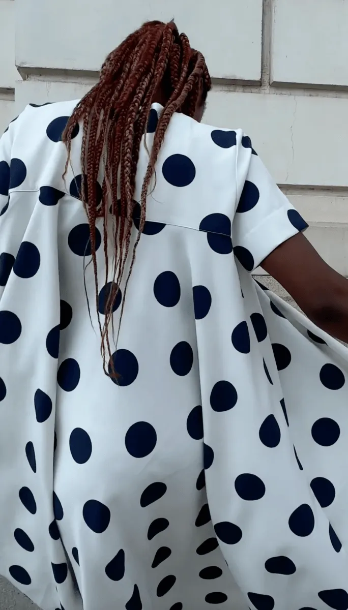 Polka Dots Summer Dress KOSARA