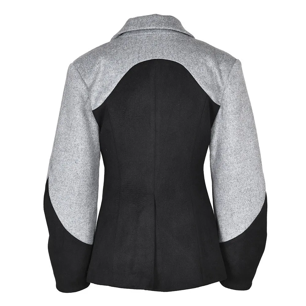 Pre Order:  Blazer Contrast Jacket - @veronicalatriese