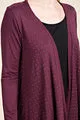 PRETTY IN PLUM CARDIGAN