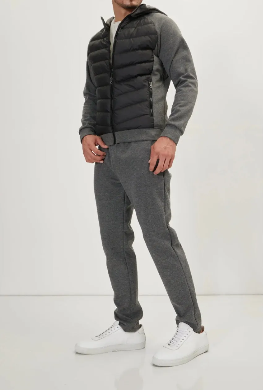 Puffer Fleece Jogger Set