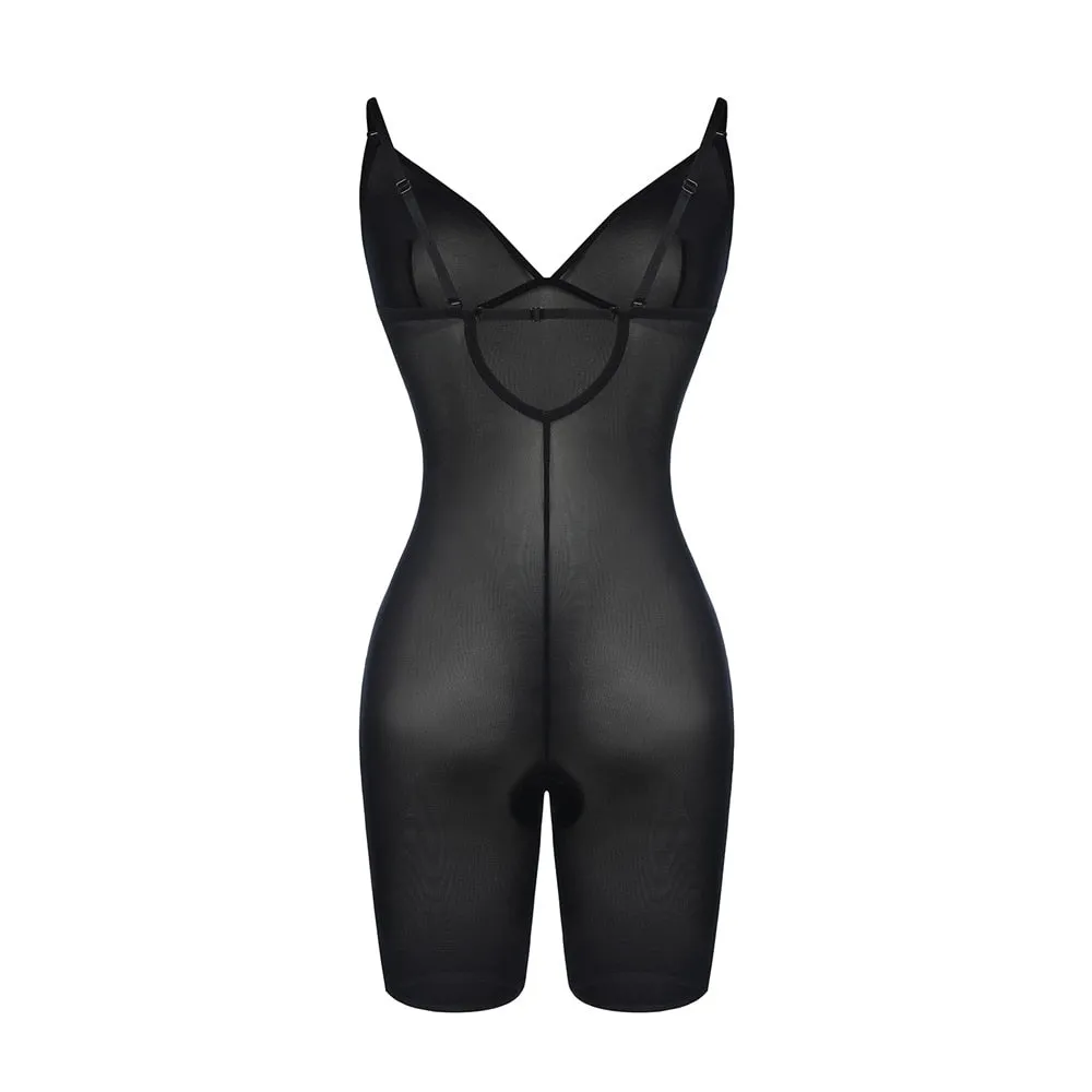 "Second Skin" Ultra Seamless Power Mesh Bodysuit Shaper