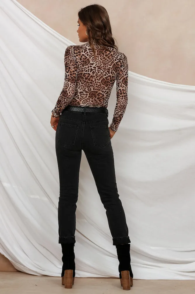 Shades Of Cool Bodysuit Leopard