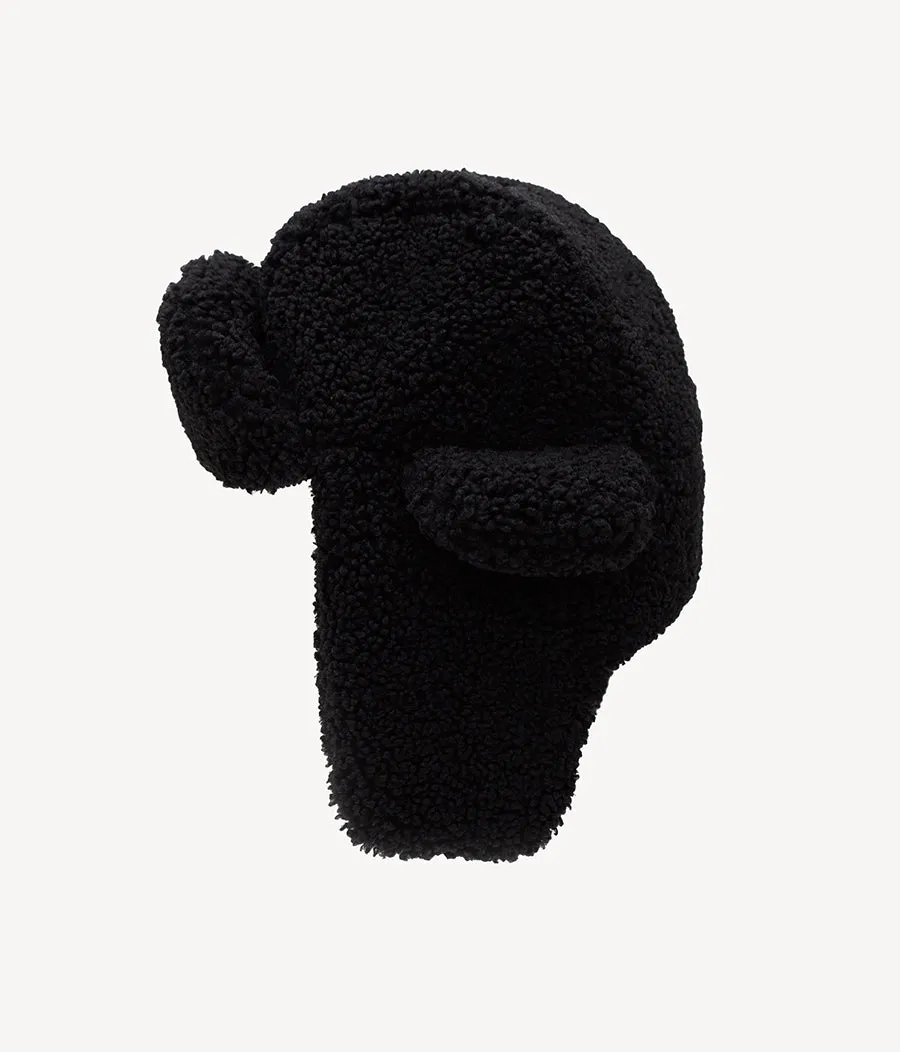 Shearling Aviator Hat