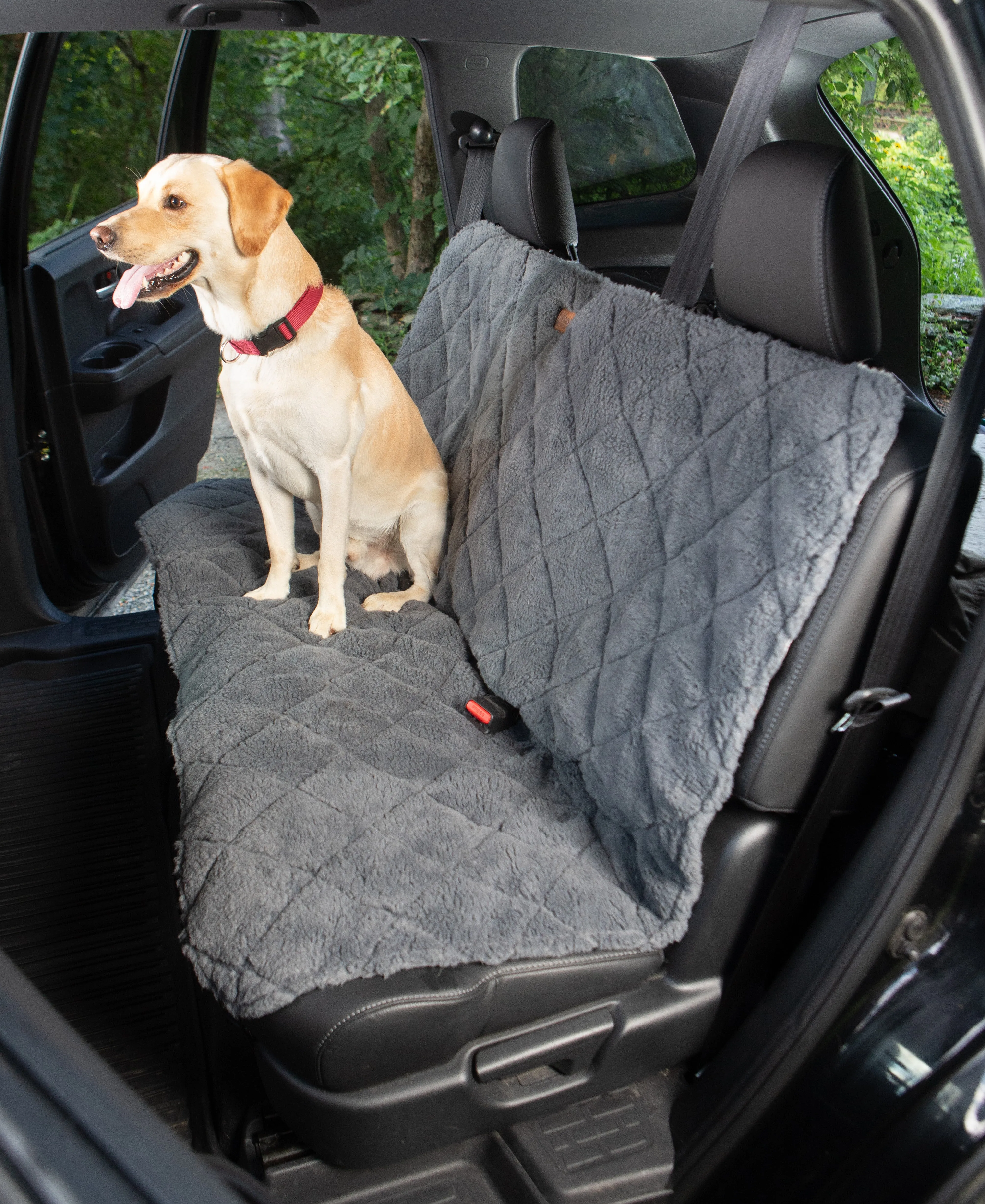 Shearling Back Seat Protector New!