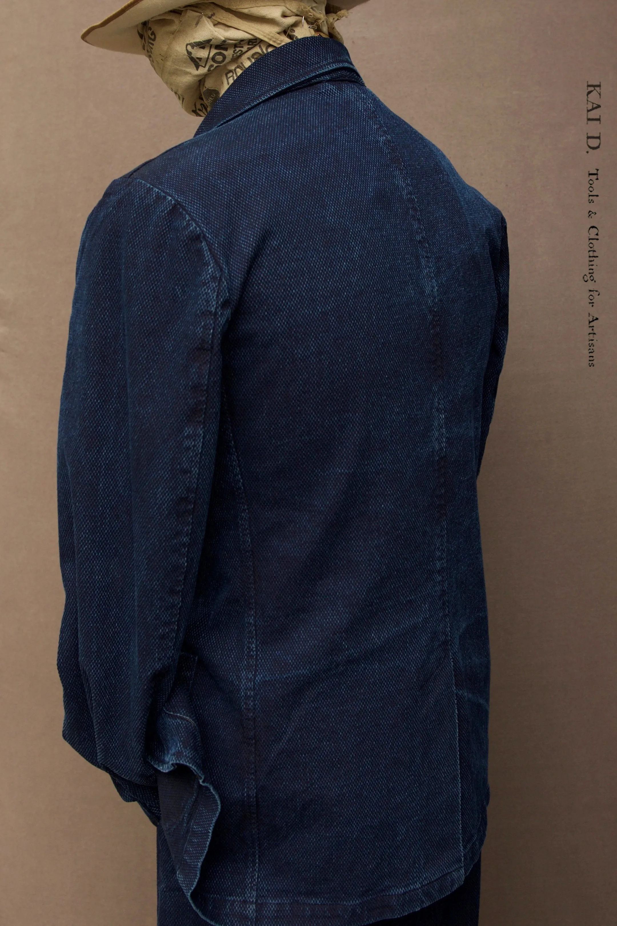 Shoemaker's Jacket - Pique Indigo  - S, M, XL