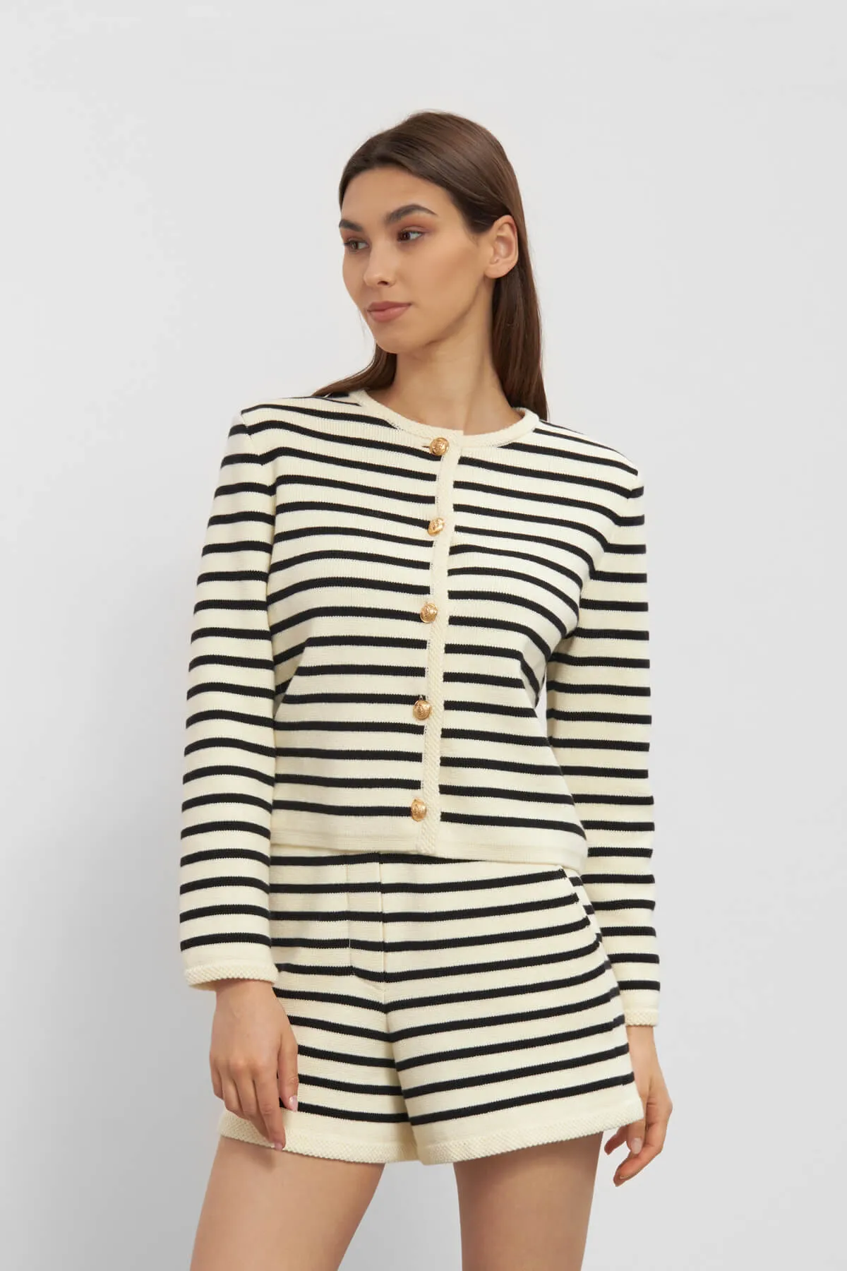 Sienna Cardigan - Striped