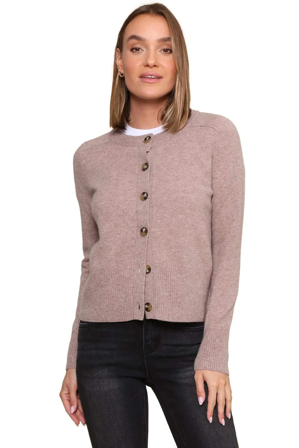 Simone Crew Cashmere Cardi