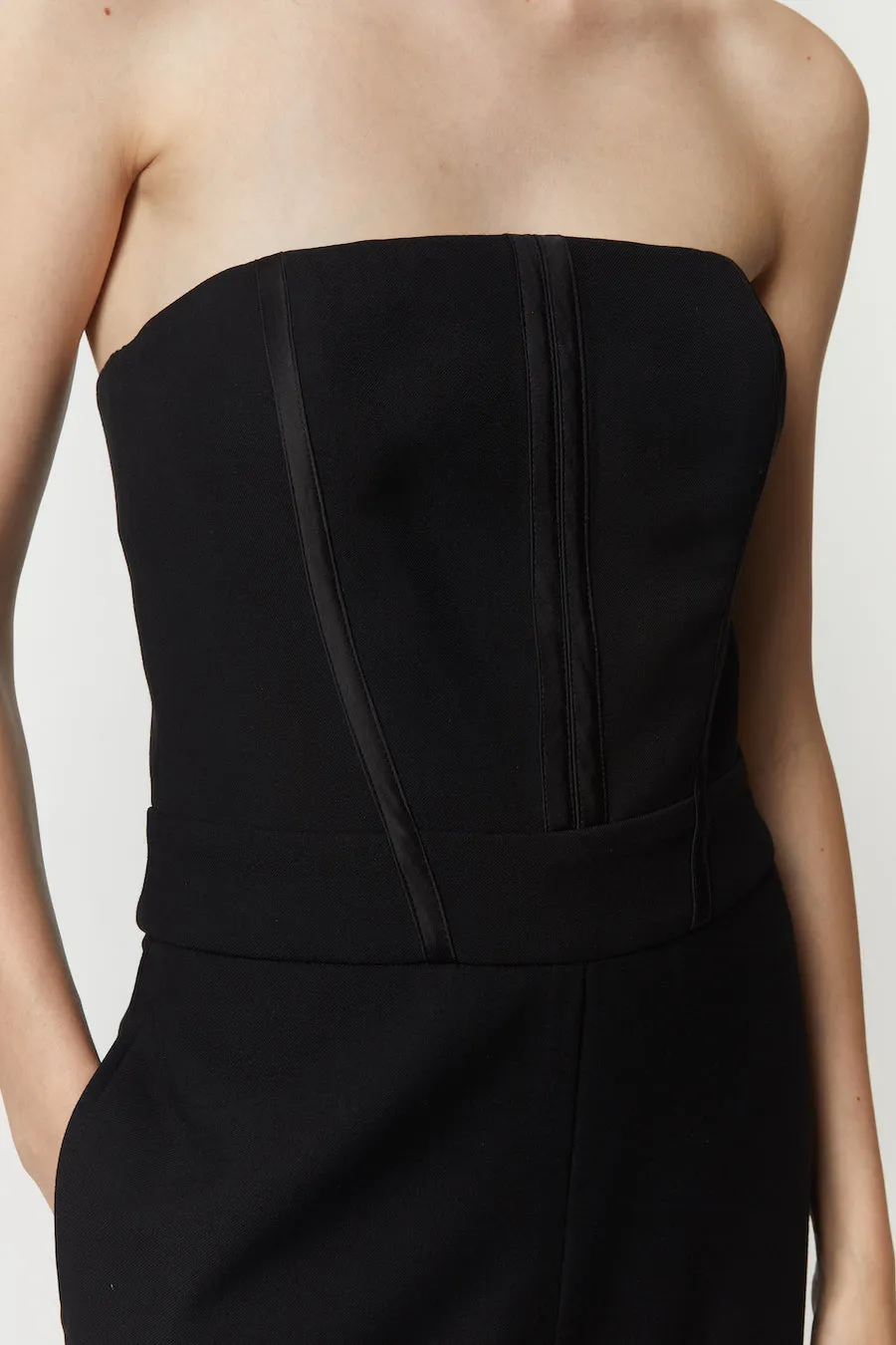 Spencer Suiting Jumpsuit, Black