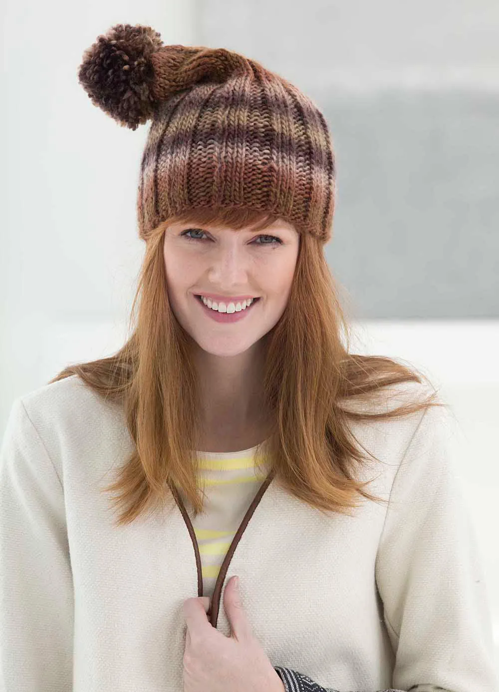 Tall Ribbed Hat Pattern (Knit)