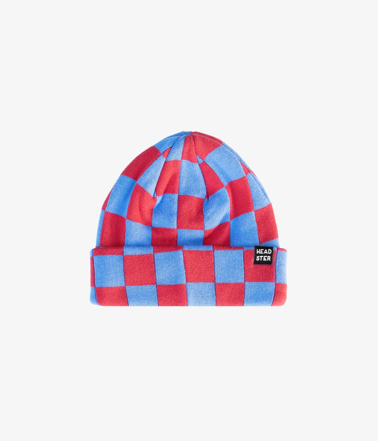 The Check Yourself Beanie by Headster - Cherry Tomato