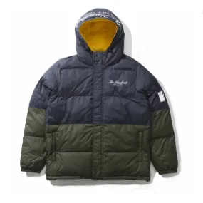 The Hundreds Wrightwood Puffer Jacket (Navy Olive)