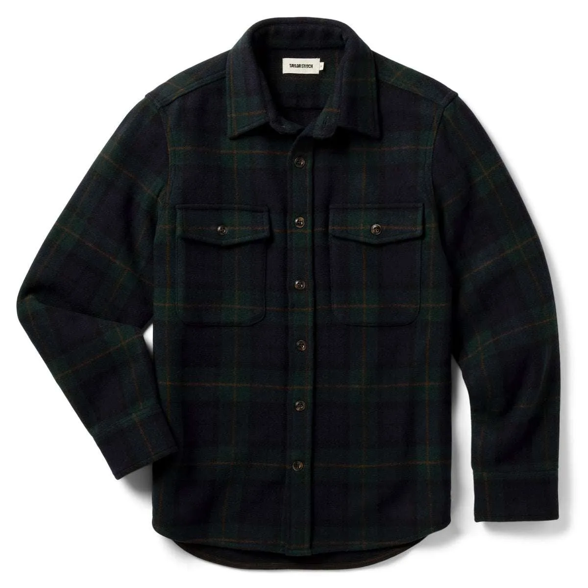 The Maritime Shirt Jacket | Saltwater Plaid