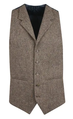 Torre Light Brown Waistcoat Studio 740