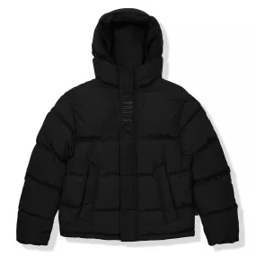 Trapstar Decoded 2.0 Blackout Edition Hooded Puffer Jacket