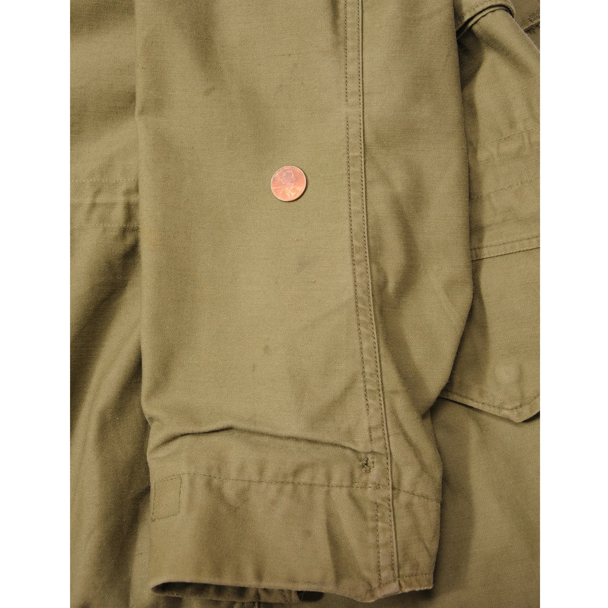 US ARMY M-1965 M65 FIELD JACKET 1967 VIETNAM WAR SIZE SMALL SHORT