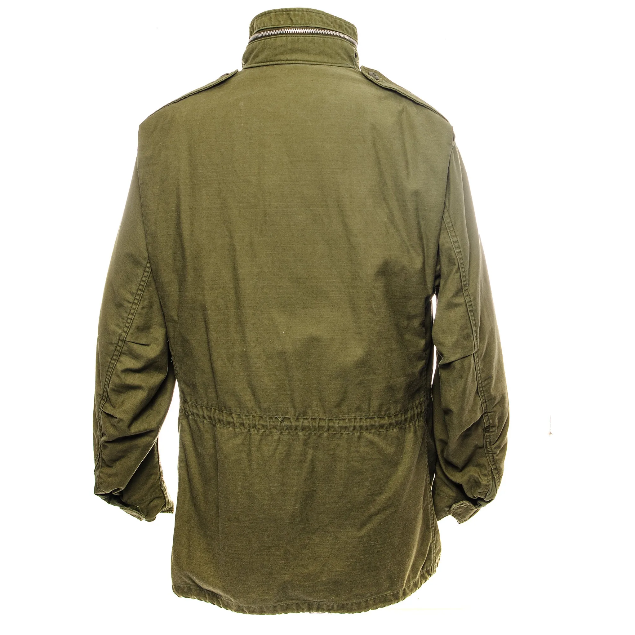 US ARMY M-1965 M65 FIELD JACKET 1969 VIETNAM WAR SIZE LARGE LONG