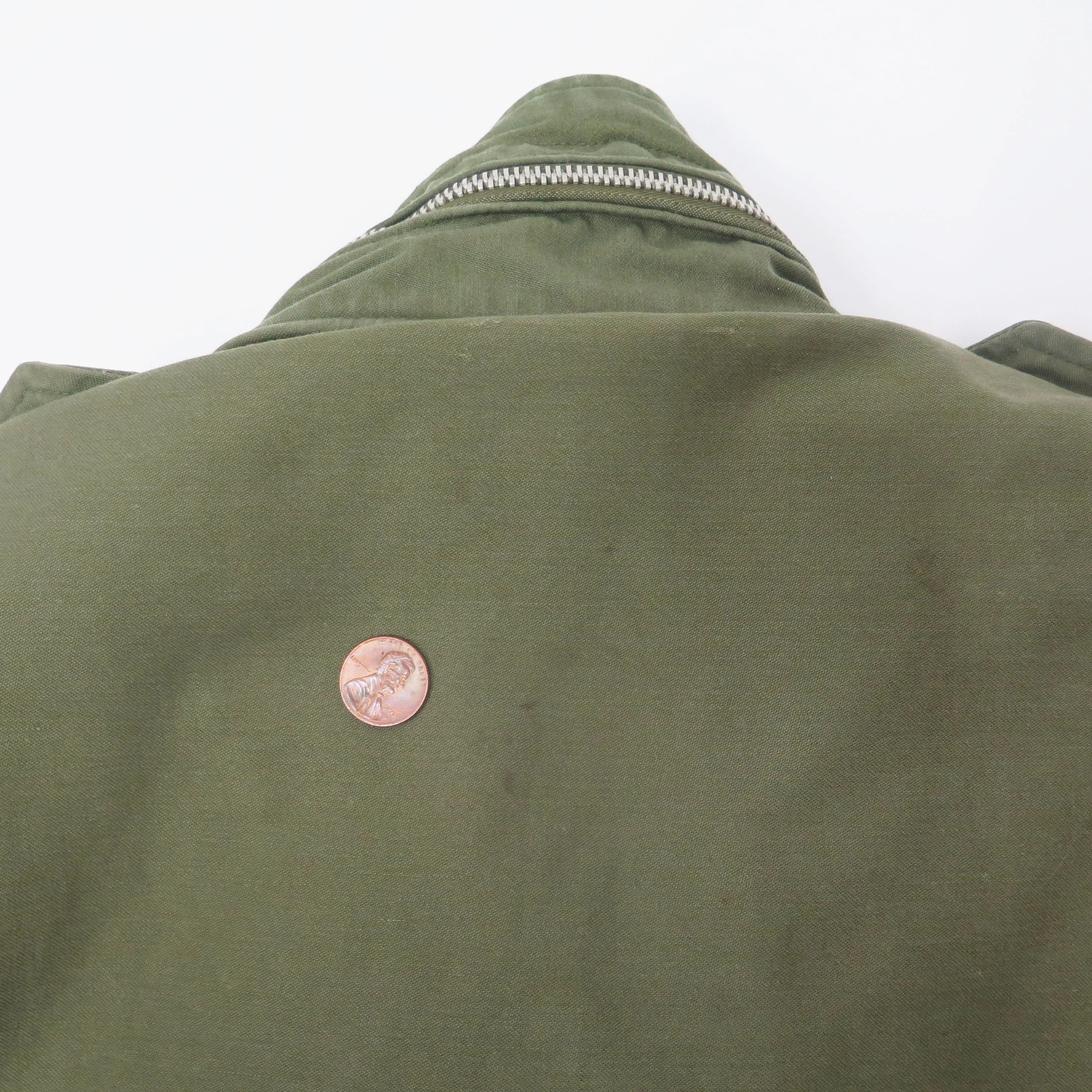 US ARMY M-1965 M65 FIELD JACKET 1969 VIETNAM WAR SIZE MEDIUM SHORT