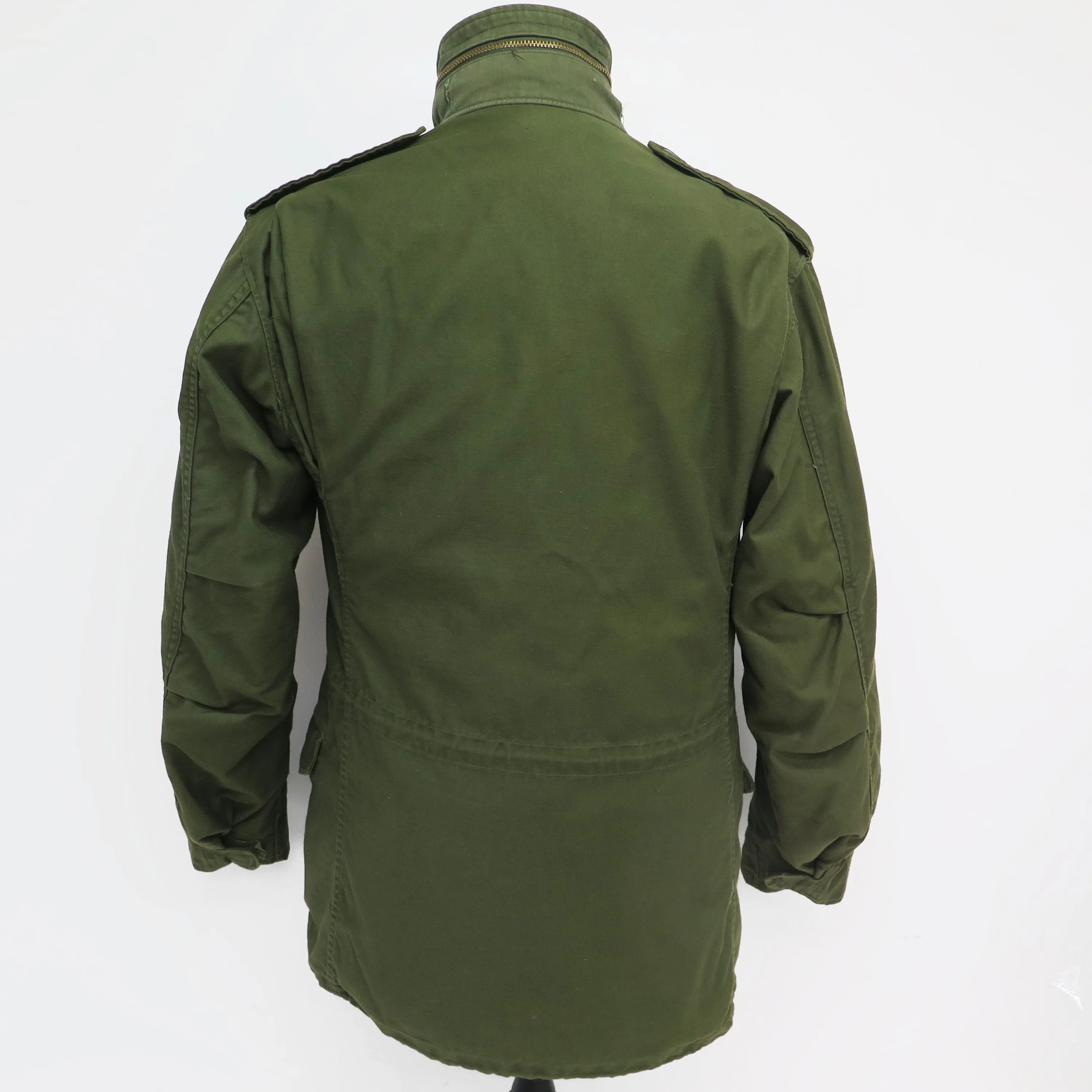 US ARMY M-1965 M65 FIELD JACKET 1972 VIETNAM WAR SIZE SMALL REGULAR