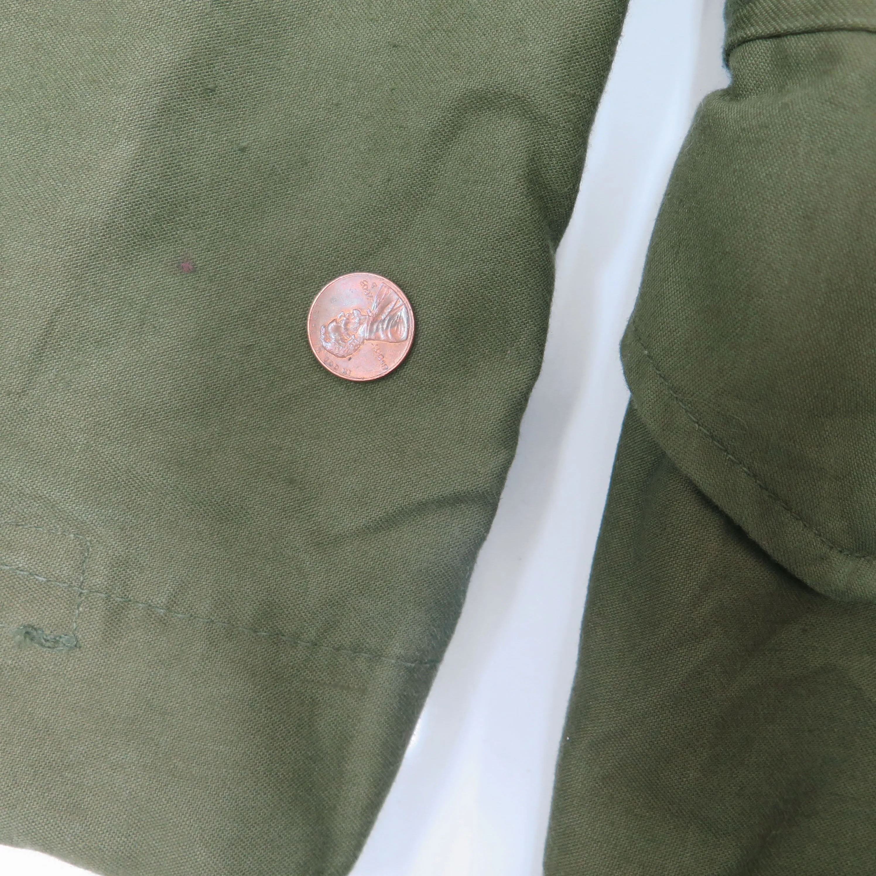 US ARMY M-1965 M65 FIELD JACKET 1981 SIZE SHORT SMALL