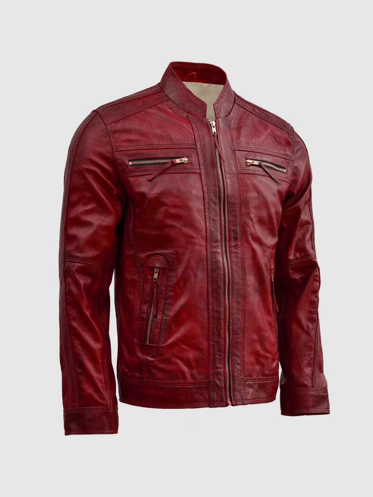 Waxed Burgundy Jacket